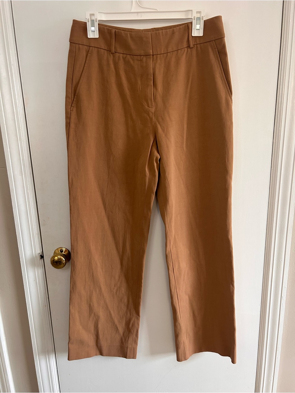 SIES MARJAN CAMEL/TAN WAISTBAND TROUSERS SIZE 6